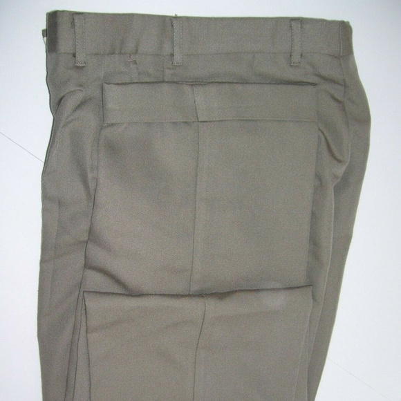 Claiborne Boys Pleated Slacks Taupe 20 Regular - Picture 5 of 8